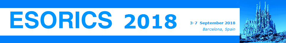 ESORICS 2018 :  23rd European Symposium on Research in Computer Security