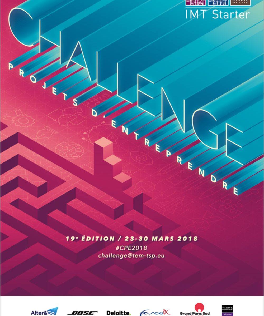 Affiche Challenge Projets d'Entreprendre