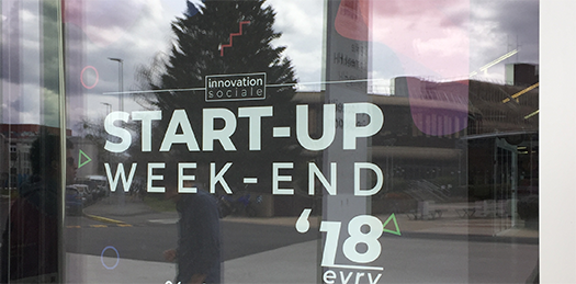 Affiche Start-Up Weekend 2018