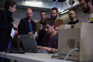 Lors de l'ouverture du musée des télécommunications à ETOILE, d'anciennes machines pouvaient être utilisées pour jouer à d'anciens jeux-vidéo.