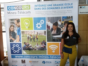 Le concours mines-télécom a lieu en partie à Télécom SudParis.