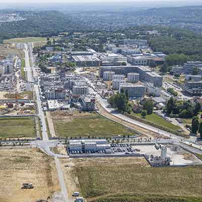 vue de Paris Saclay Palaiseau