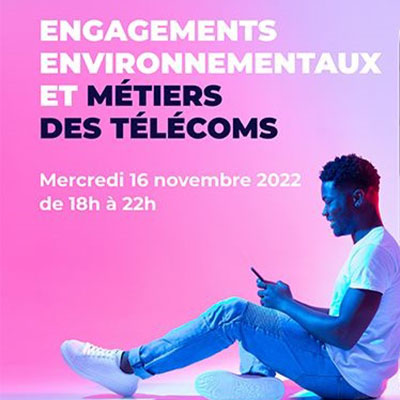 Conférence Engagements environnementaux et métiers des télécoms